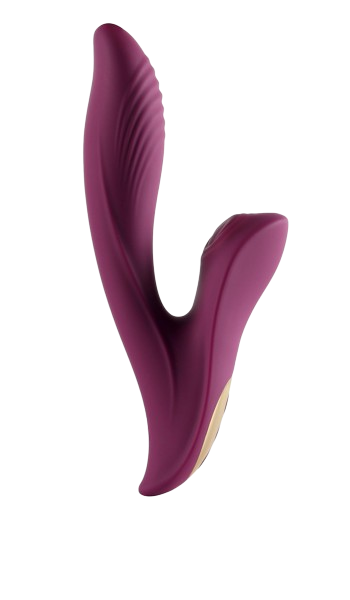 MIHU Lia dual-headed vibrator with elegant curves and remote-controlled vibrating modes