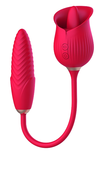 MIHU Tulip pleasure massager featuring dual-action thrusting and suction technology
