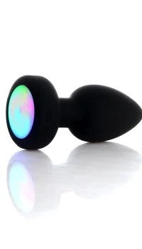 MIHU Spark Plug Anal Vibrator – Remote Controlled Adult Toy with Color-Changing Base